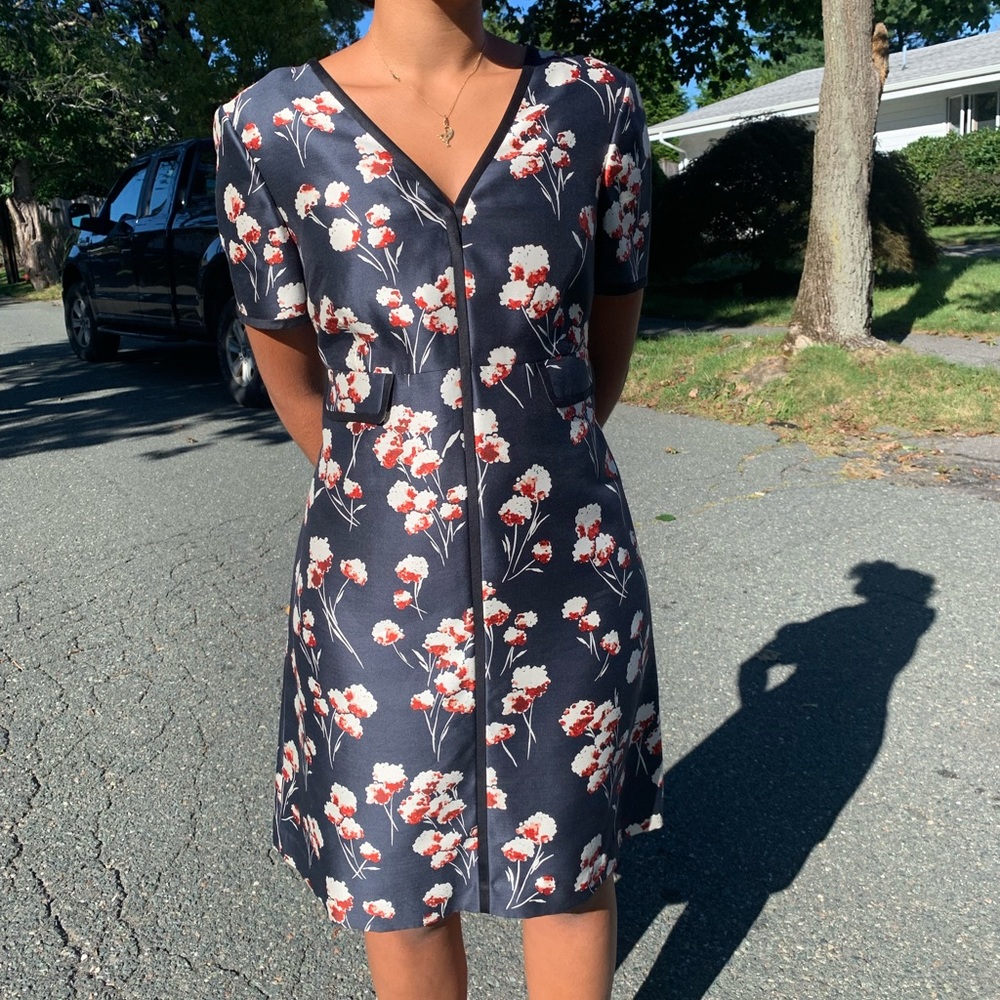 BRAND NEW, Never Worn, Tory Burch Silk A-line Dress